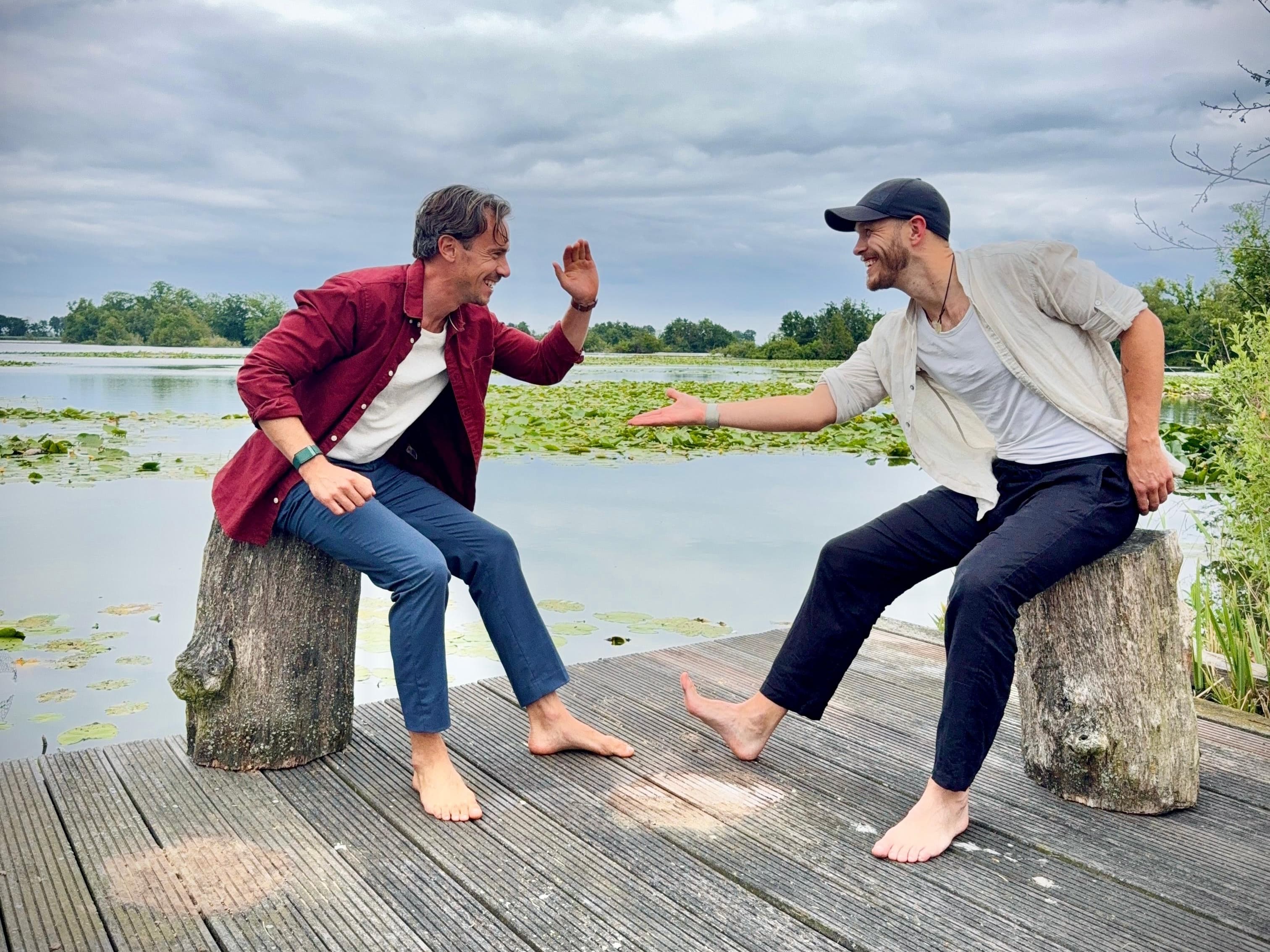 Portret van Nick Lengkeek in gesprek